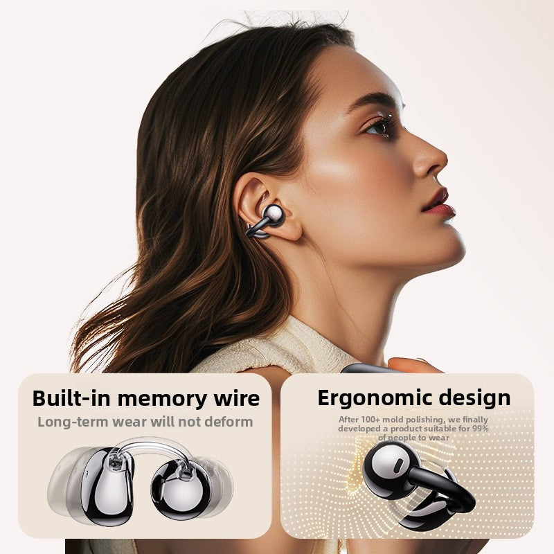 Wireless Bluetooth Earbuds with Display Stereo Sound Full-Color LED screen with Multifunctional Controls Integrated Call Management