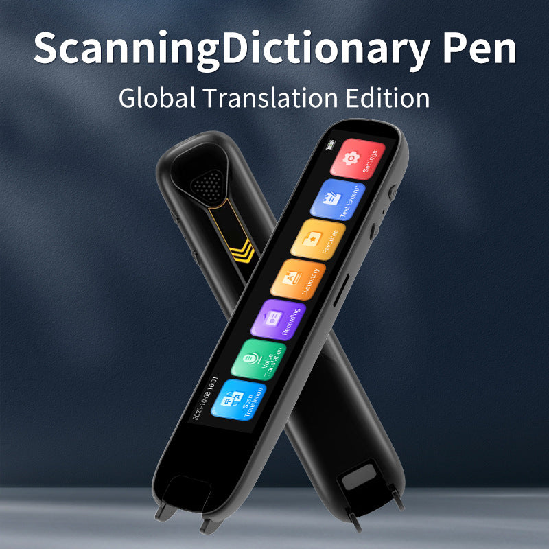 Translation Pen, Assistive Reading Pen for Dyslexia, 142 Languages Instant bidirectional Translator Pen, Dictionary Pen, Text to Speech Translator Pen, Language Learners, Travel, Business People