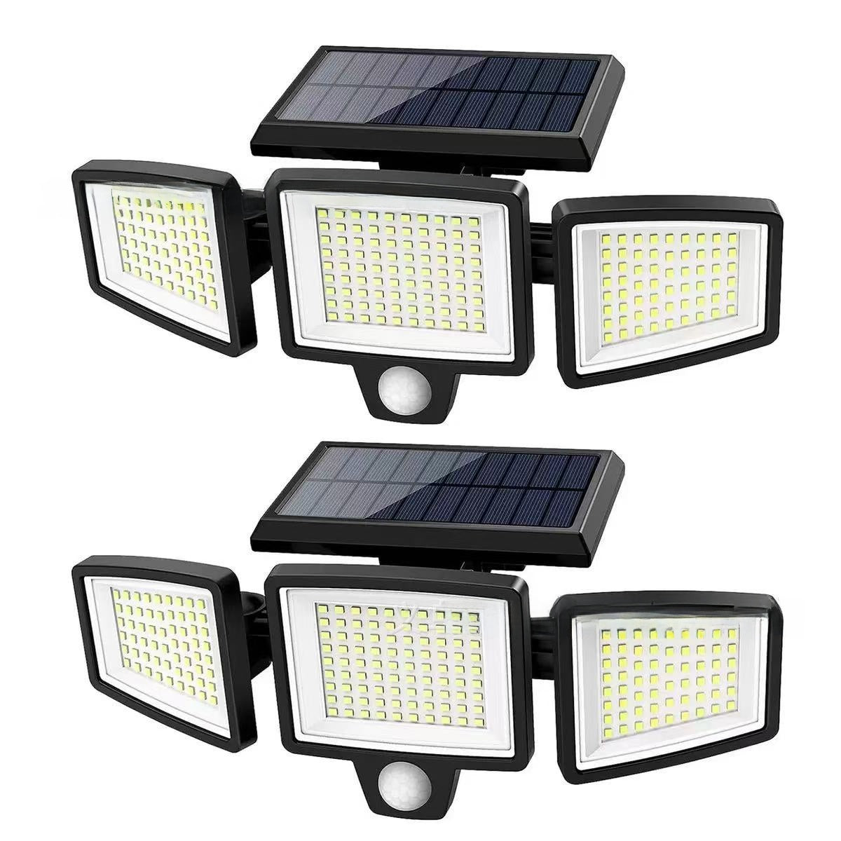 Solar Powered Outdoor Light with Motion Sensor and Remote Control