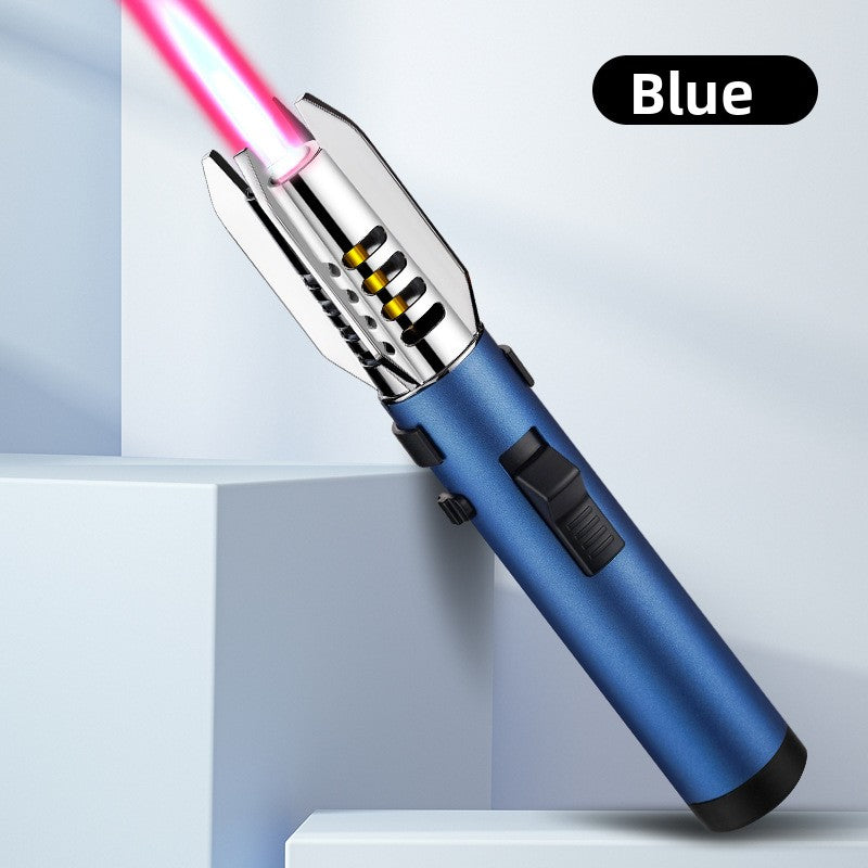 Inflatable spray gun lighter