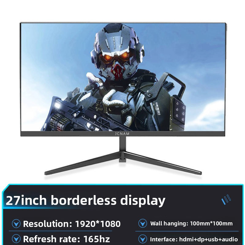 24 to 27-inch 2K 165Hz Frameless Computer Monitor