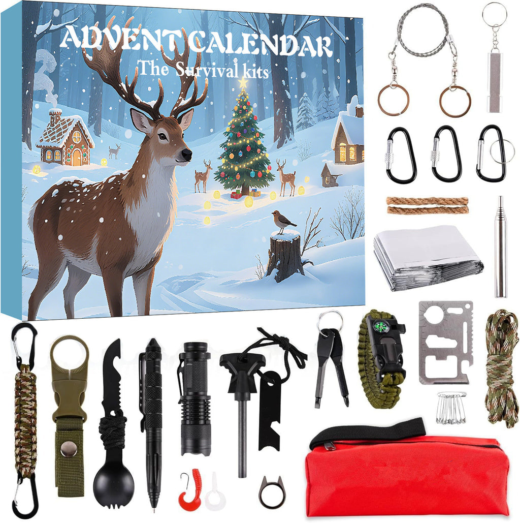 Multi-Functional Outdoor Survival Tool Set