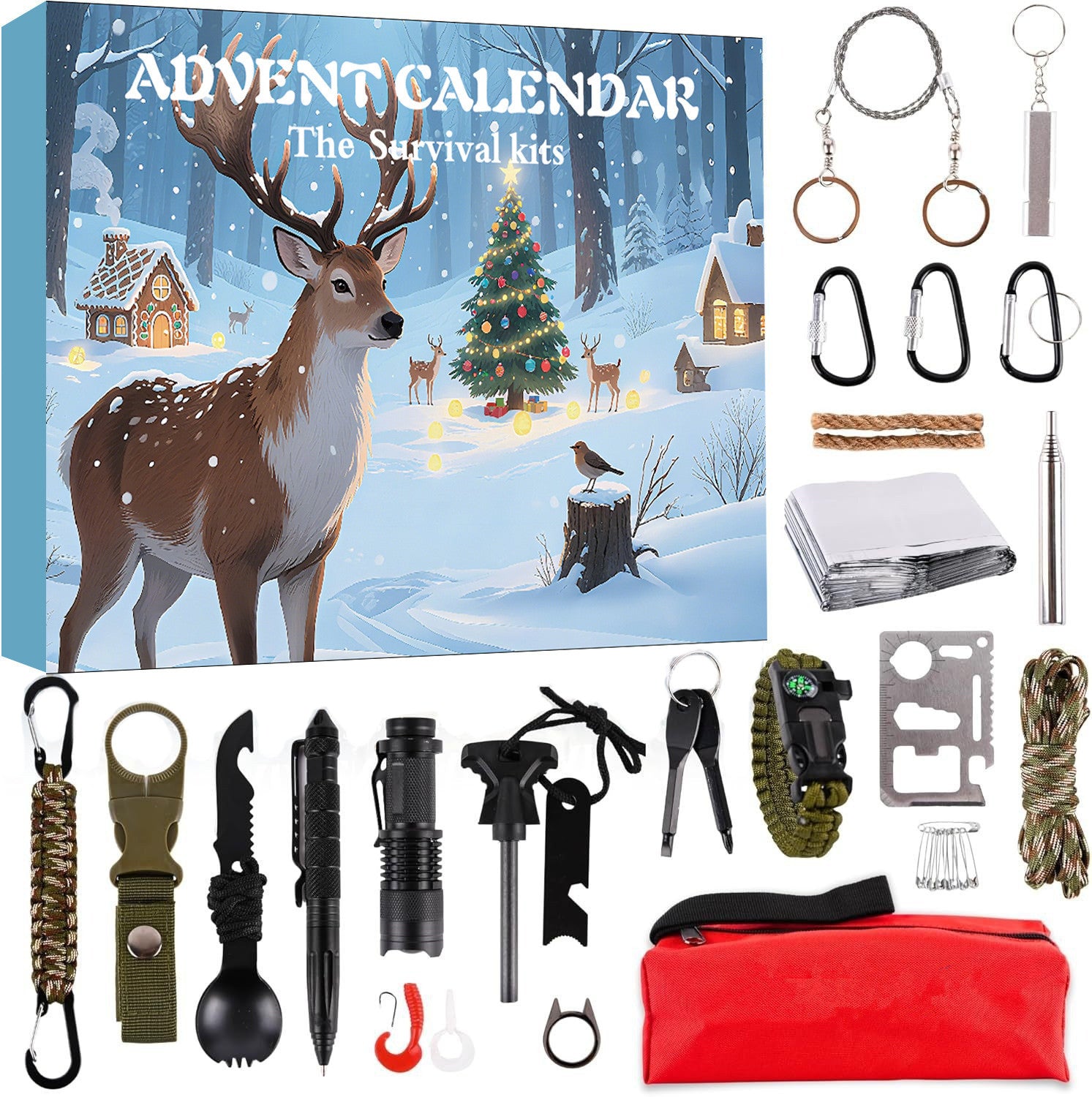 Multi-Functional Outdoor Survival Tool Set
