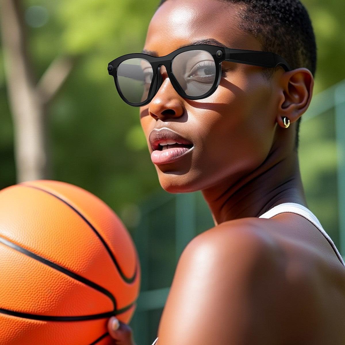 Smart Glasses with Camera Translator Music Calls