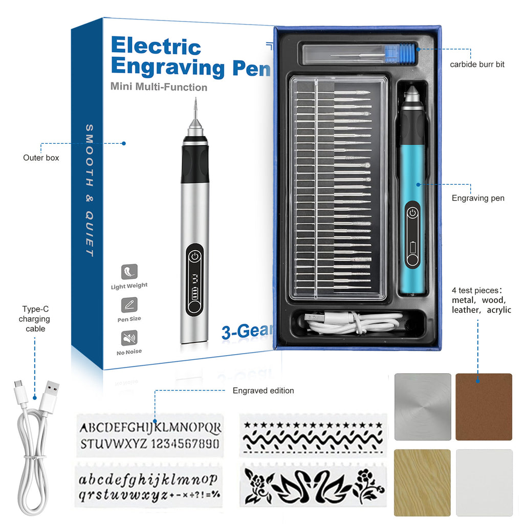 Electric Engraving Grinding Pen with Lithium Battery