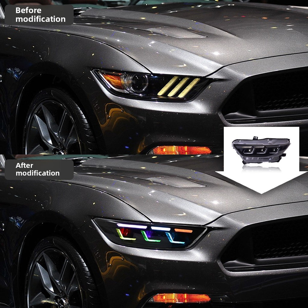 RGB Multicolor LED Lens Daytime Running Lights