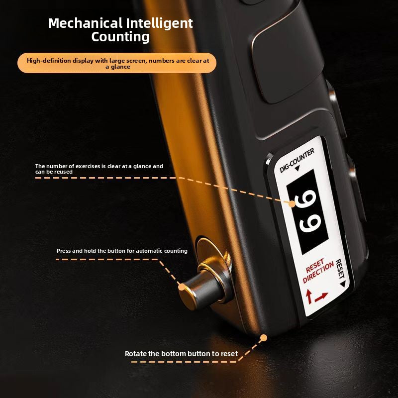 Adjustable Grip Strengthener with Counter