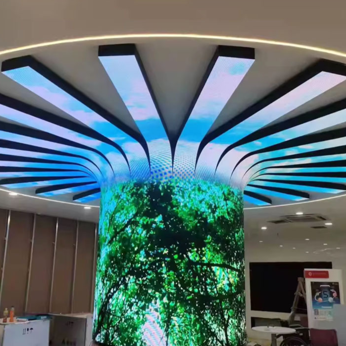 Curved Flexible LED Display Screen P1.86