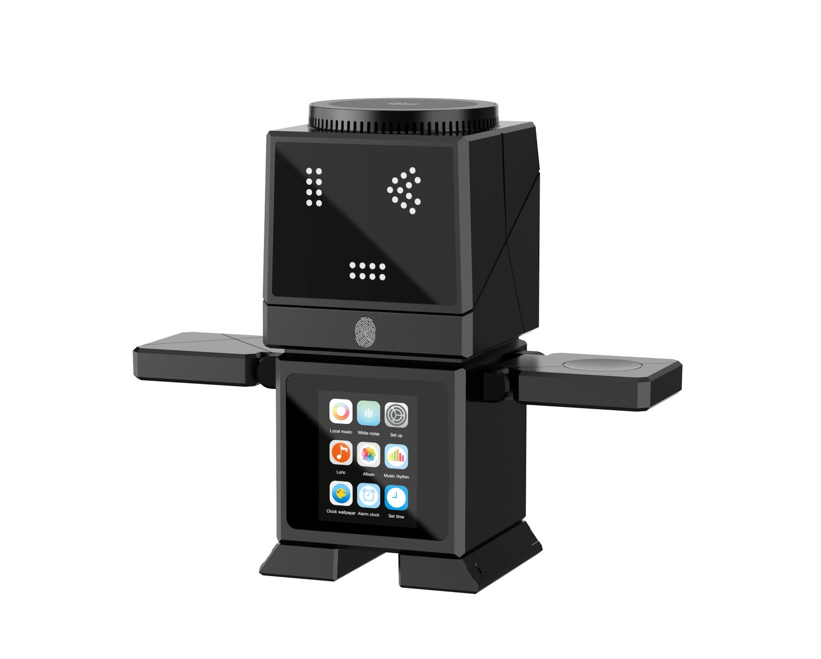 Wireless Charging Phone Holder with Speaker