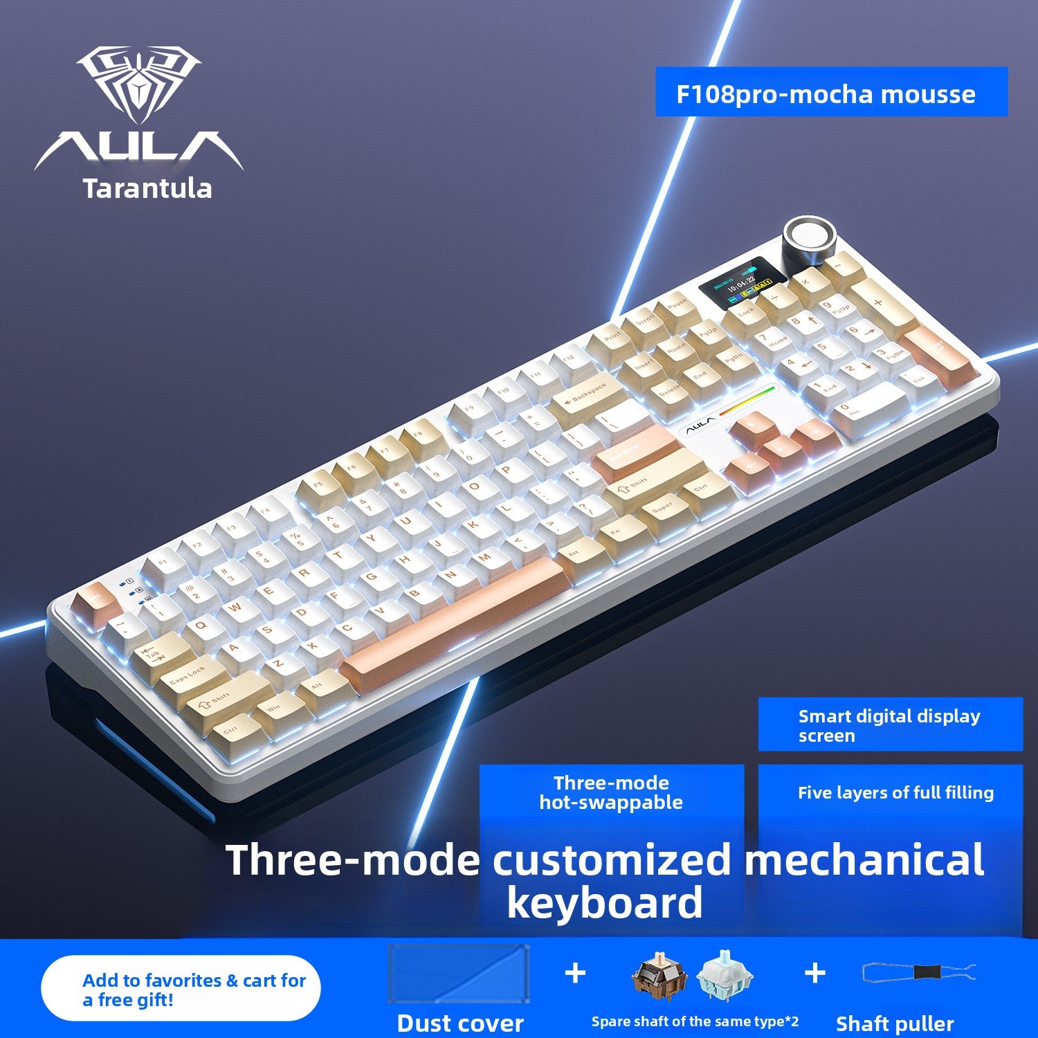 Customized Mechanical Keyboard Wireless Bluetooth