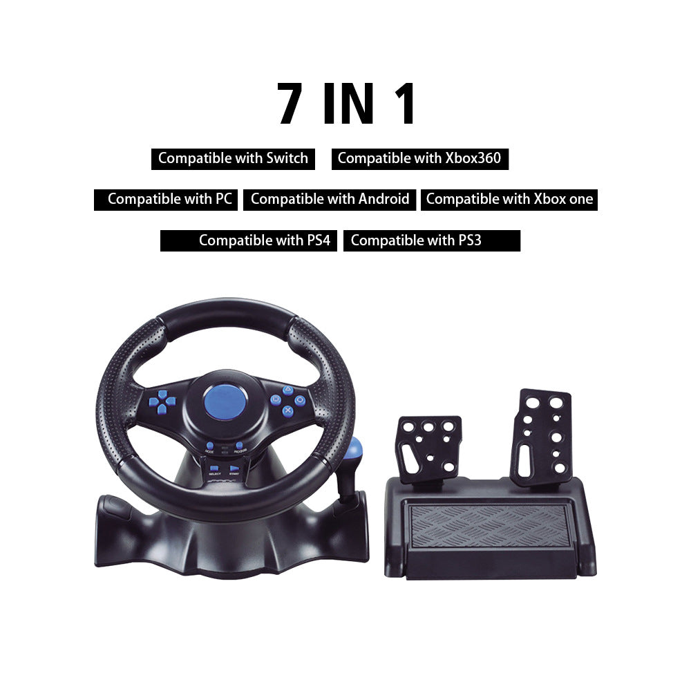 Multi-Platform Racing Game Steering Wheel