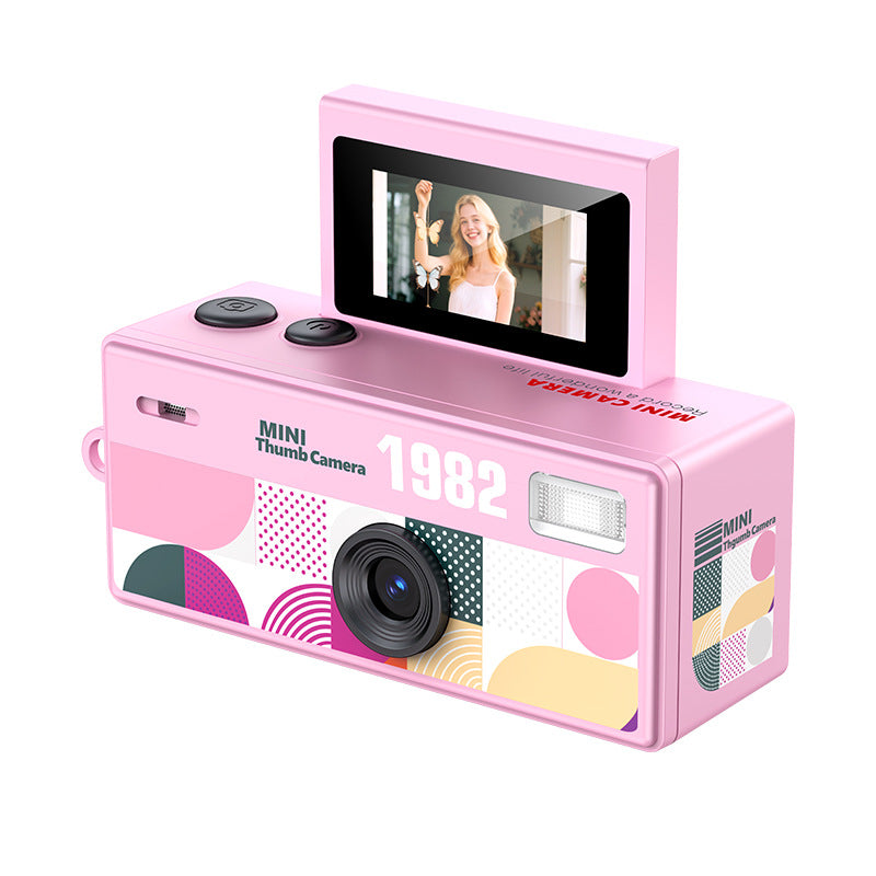 Flip Screen Mini Camera with Video Recording