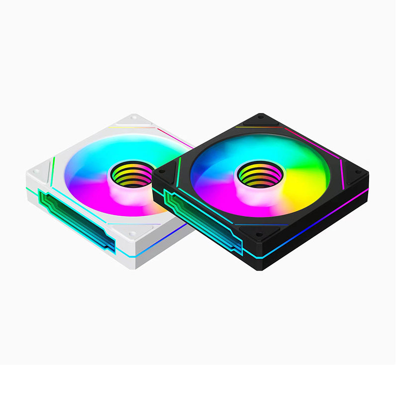 Silent temperature-controlled fan