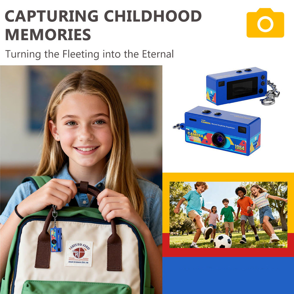 HD Thumb Camera High-Definition CCD Sensor: Captures clear, vibrant images with reliable color accuracy.