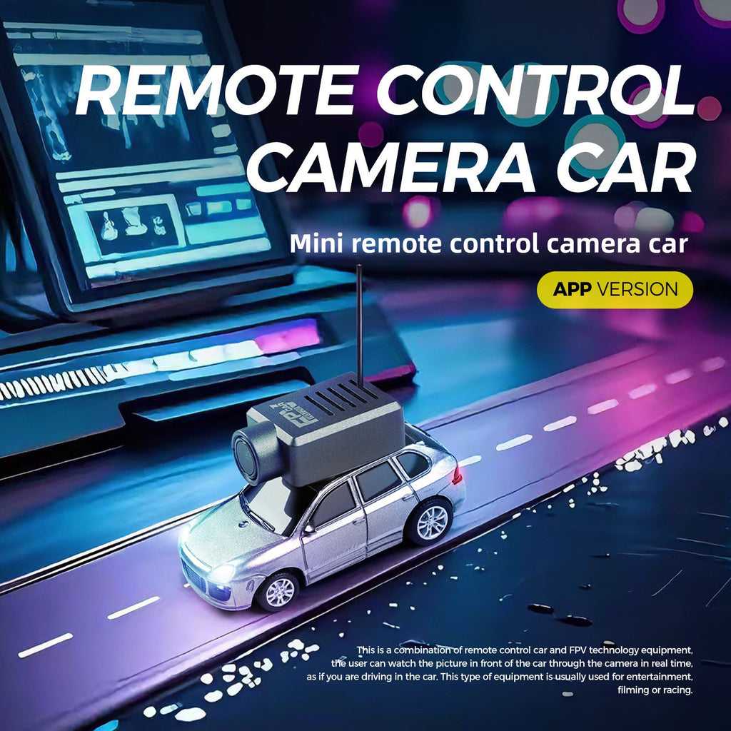 Mini FPV RC Car with Camera and APP Control