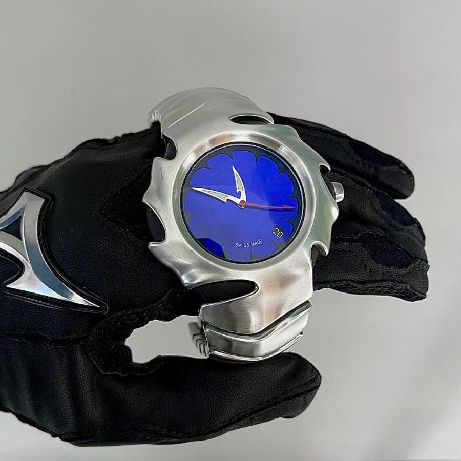 Y2K Special-shaped Blade Design Men's Quartz Watch