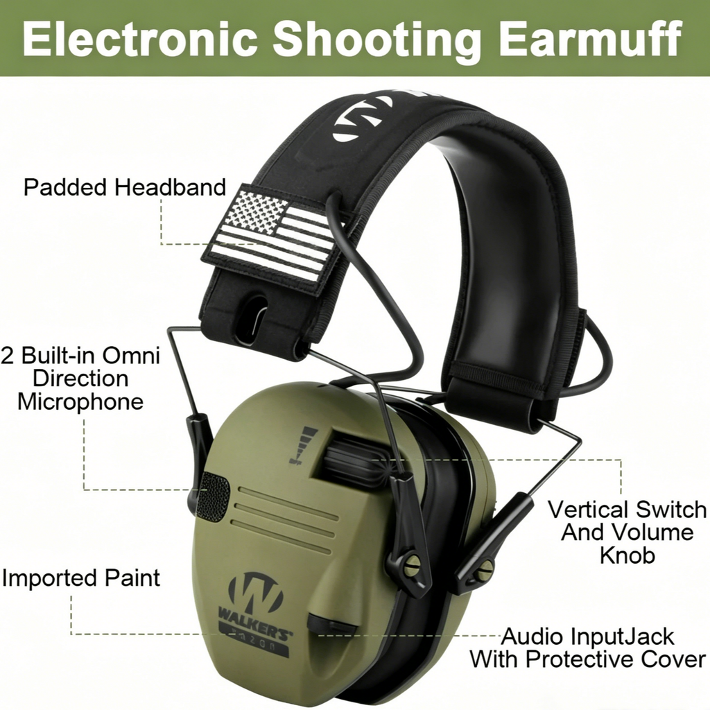 Tactical Noise Reduction Headphones