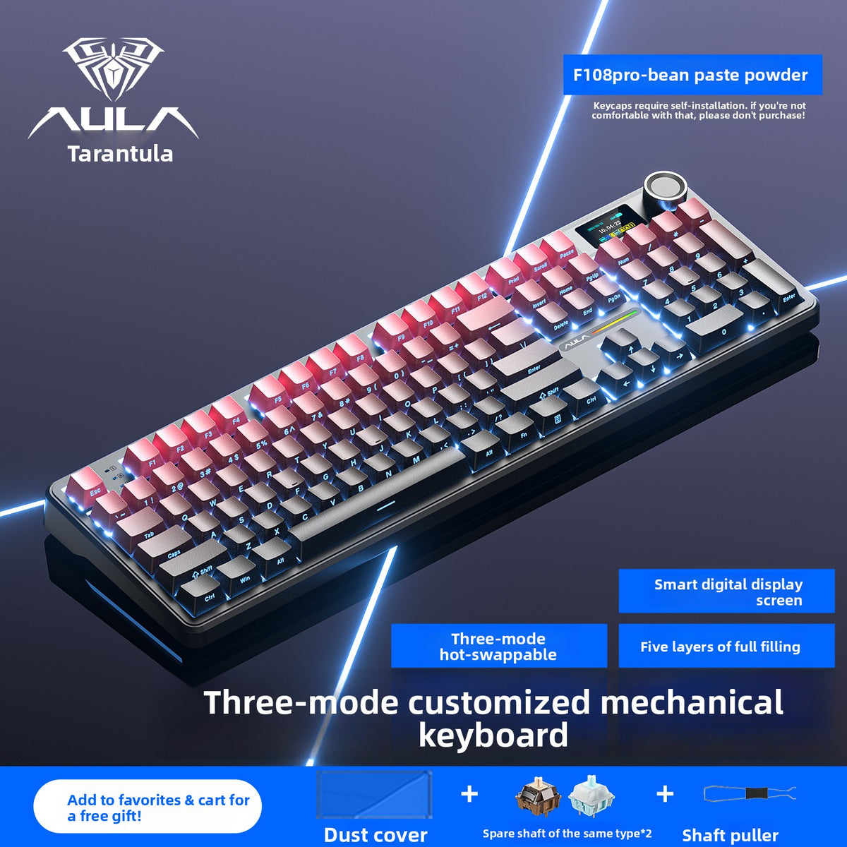 Customized Mechanical Keyboard Wireless Bluetooth