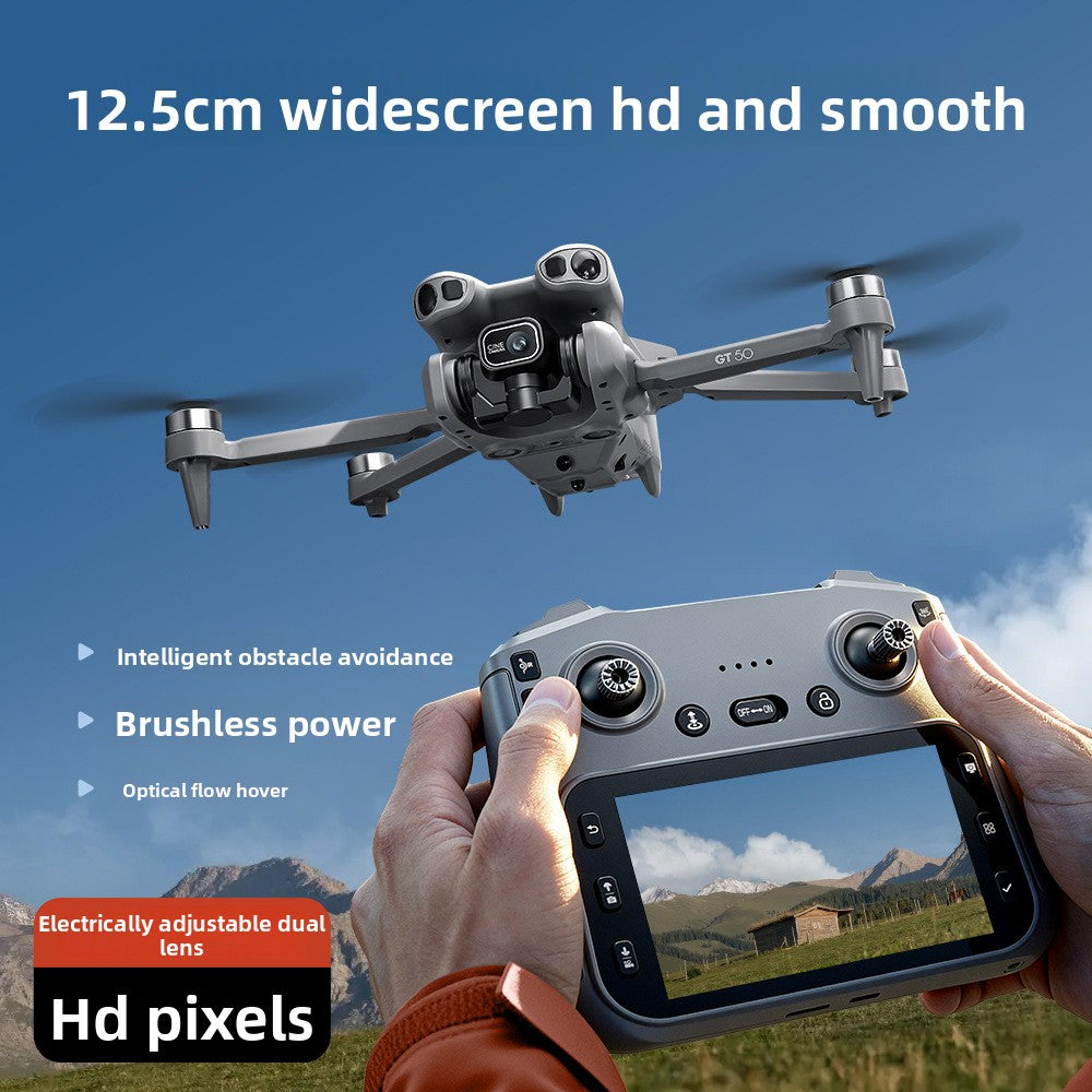 HD Screen Transmission: Real-time video transmission with high-definition display for clear aerial views Brushless Motors