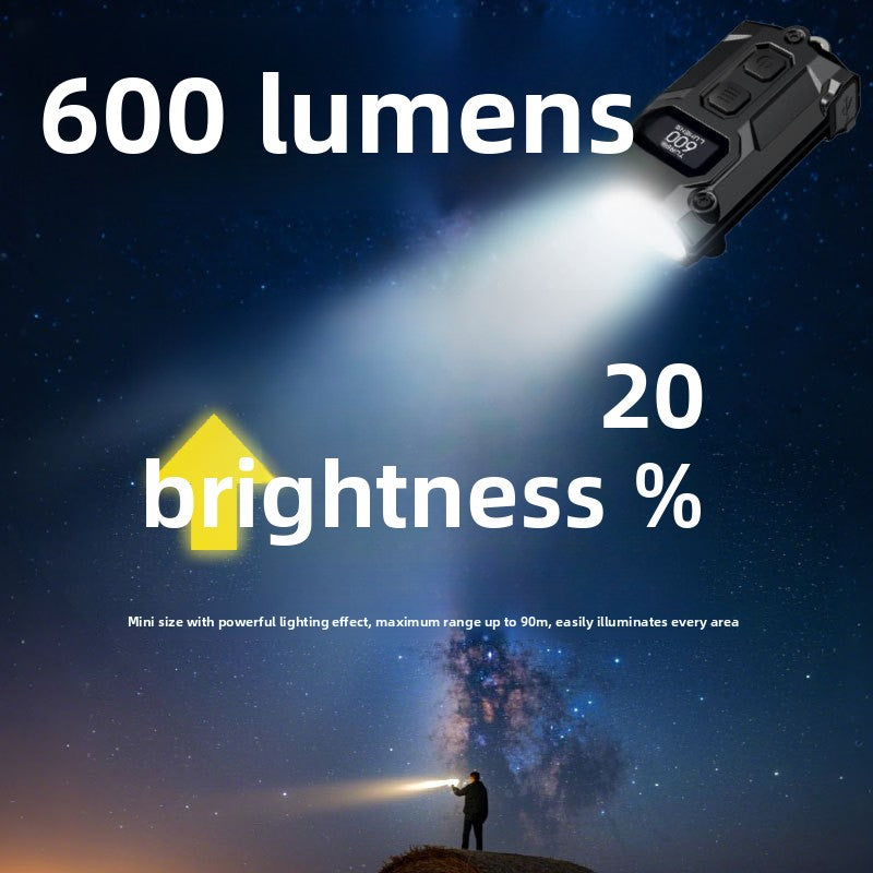 Strong Light Intelligent Key Light Multi-color Temperature USB Direct Charging