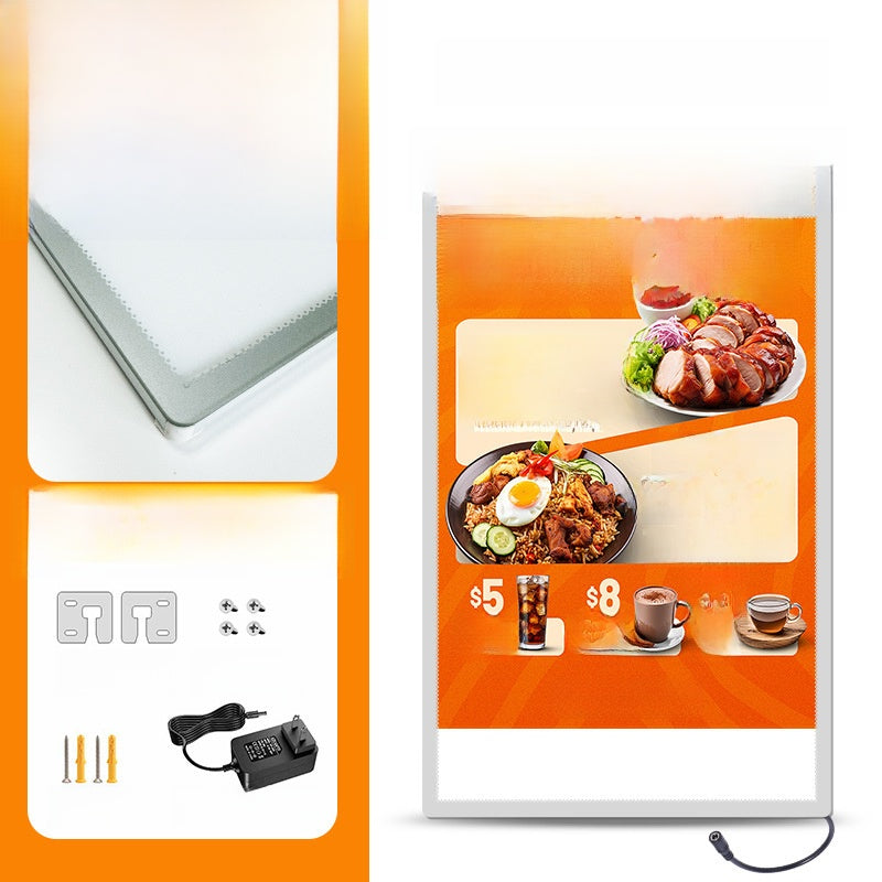 Ultra-Thin LED Illuminated Menu Display Light Box