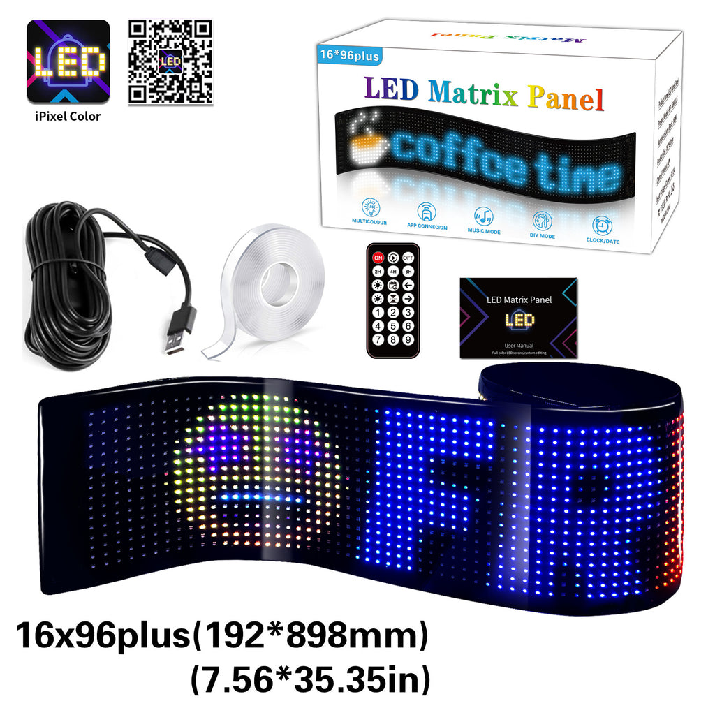 Flexible Bluetooth LED Display Screen