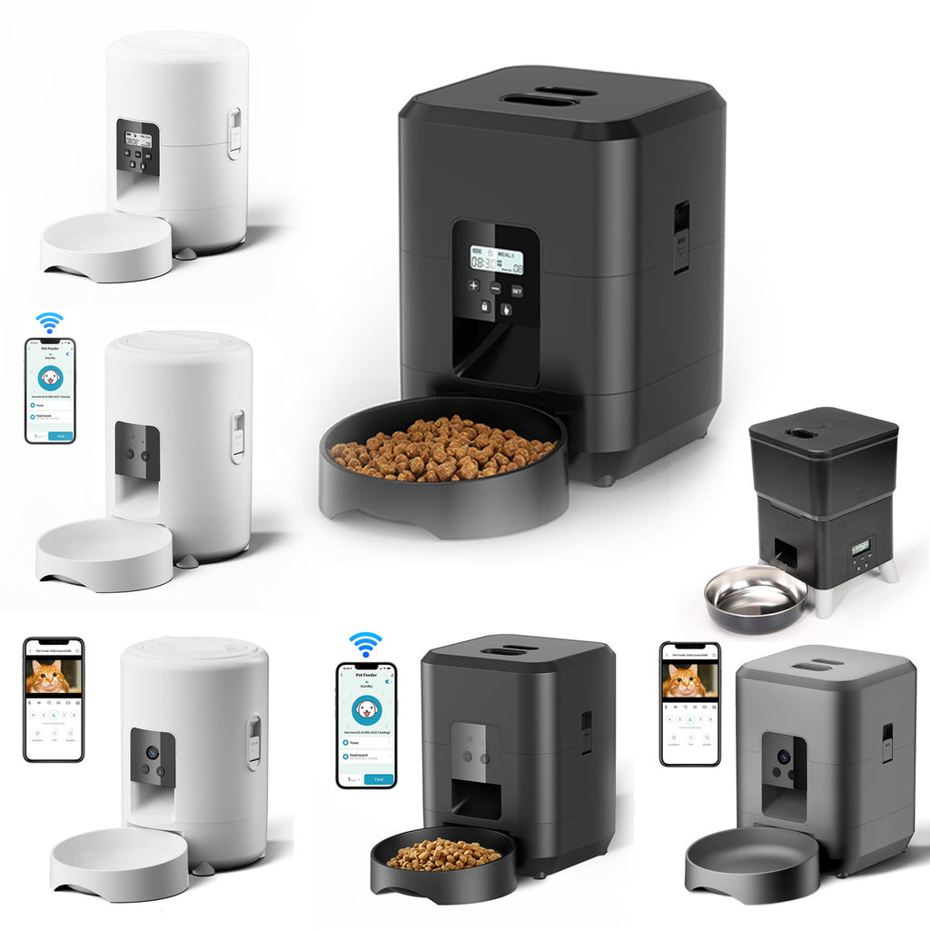 Automatic Pet Food Dispenser with WIFI Control