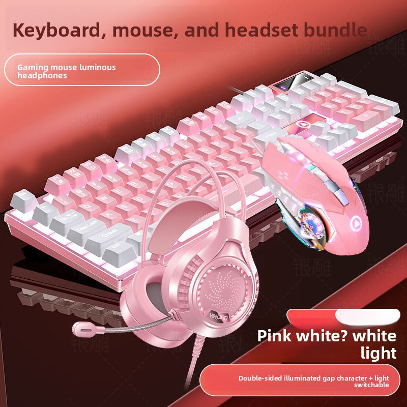 Silver Eagle K500 Wired Keyboard and Mouse Set