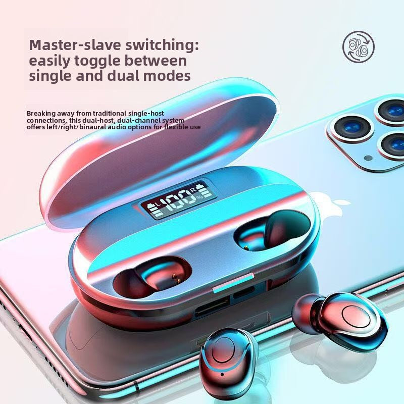 T2 Wireless Bluetooth Earphones with Display