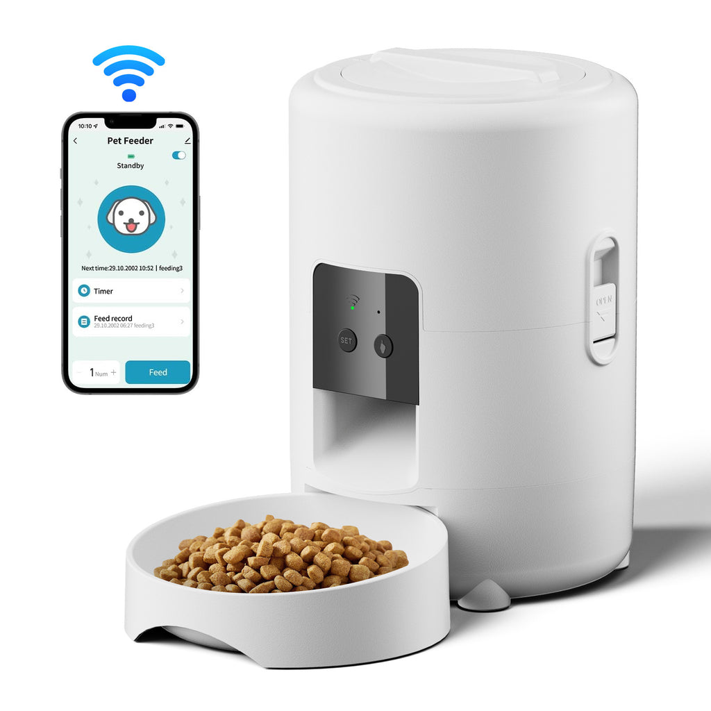 Automatic Pet Food Dispenser with WIFI Control