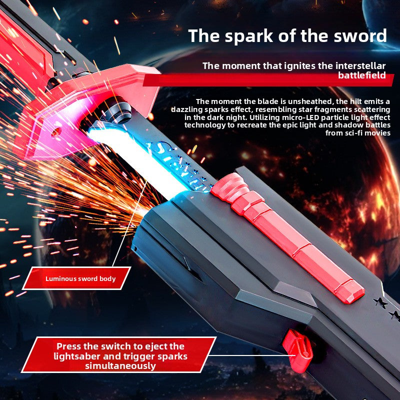 LED Lightsaber Toy with Sound and Color Changing Effects