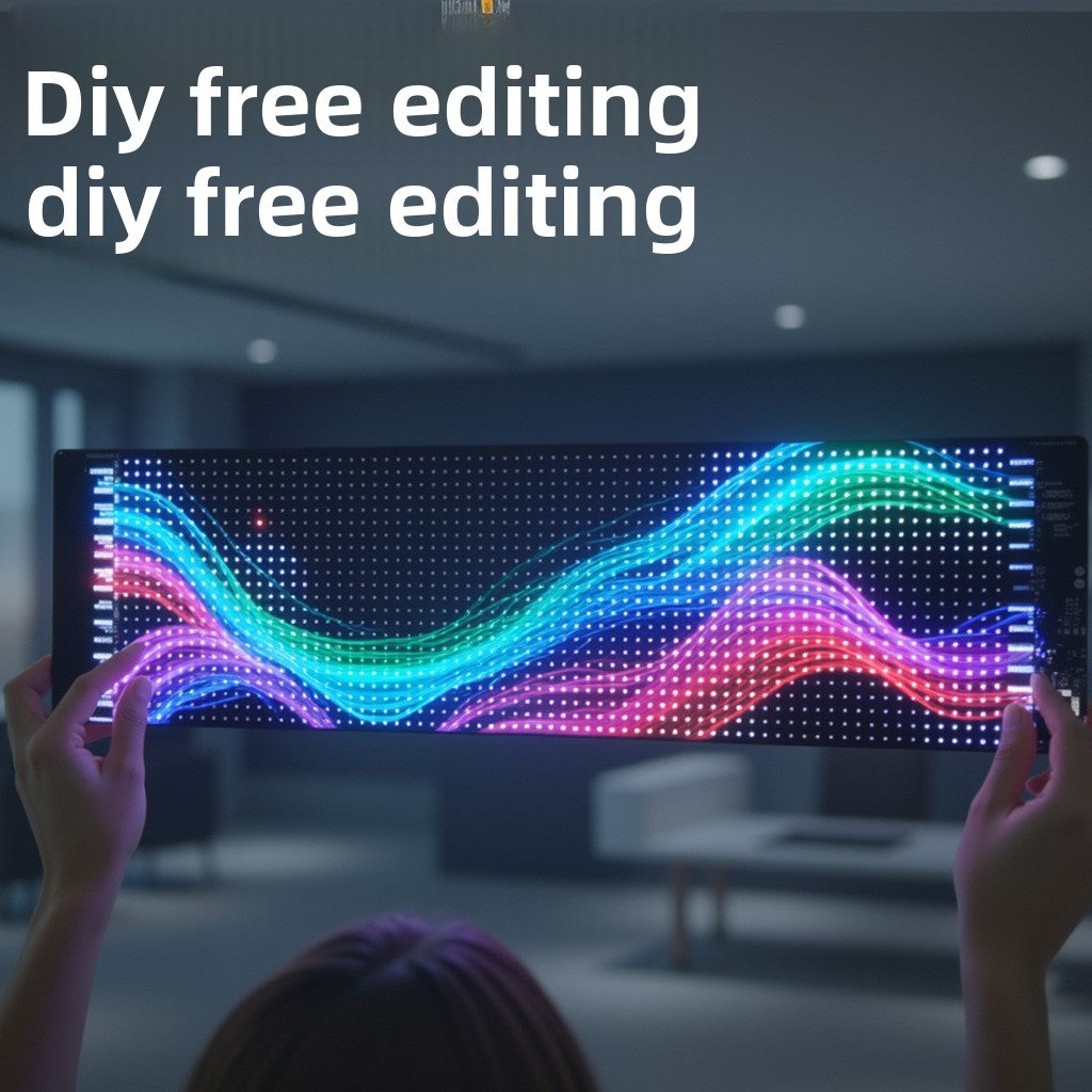 Flexible Bluetooth LED Advertising Display Screen