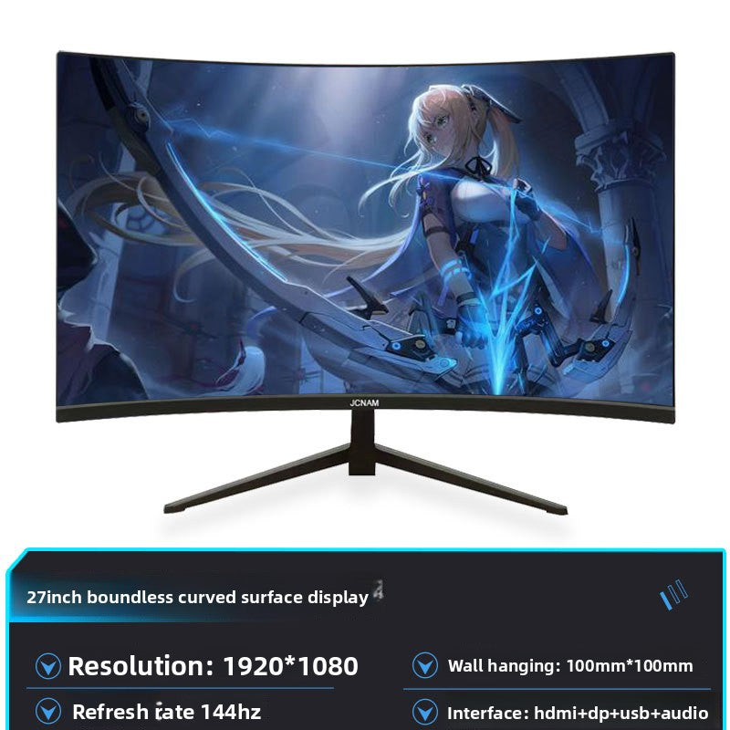 24 to 27-inch 2K 165Hz Frameless Computer Monitor