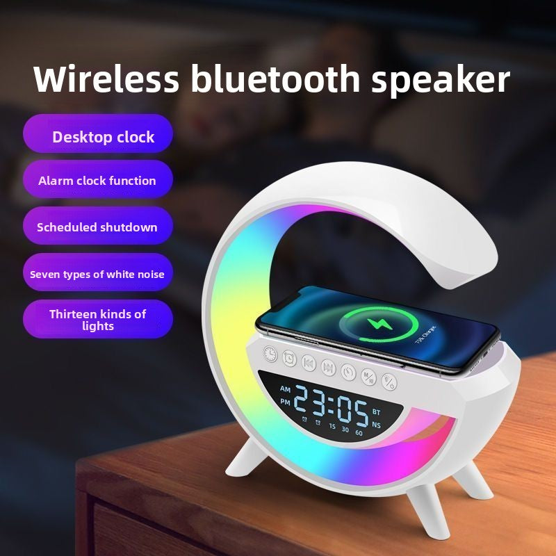Portable Bluetooth Speaker with Desk Lamp