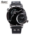 Men's Dual Time Zone Quartz Watch