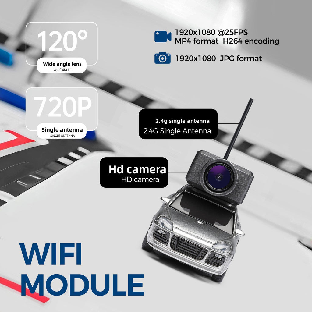 Mini FPV RC Car with Camera and APP Control