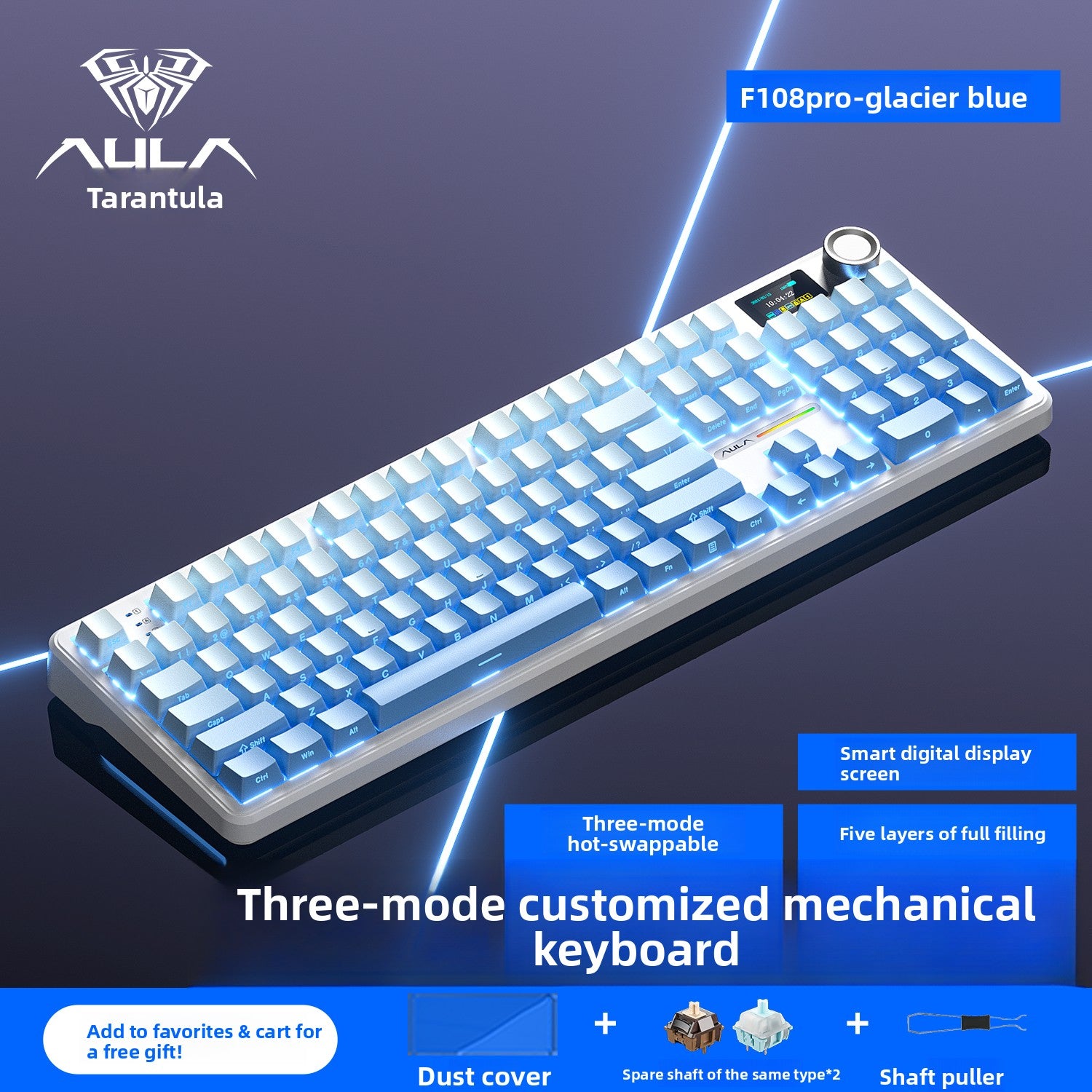 Customized Mechanical Keyboard Wireless Bluetooth