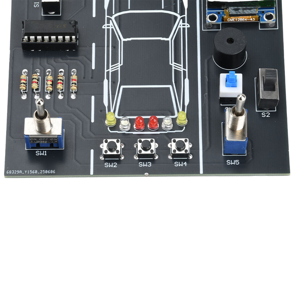 Automotive driving simulator kit