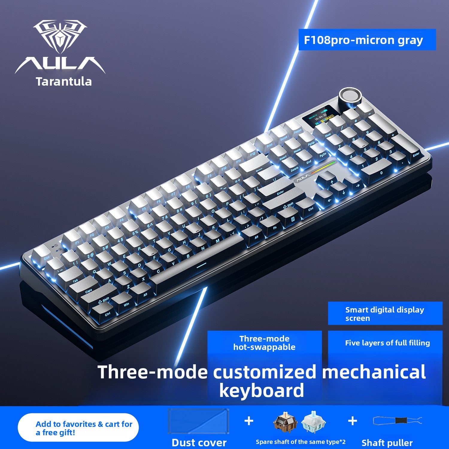 Customized Mechanical Keyboard Wireless Bluetooth