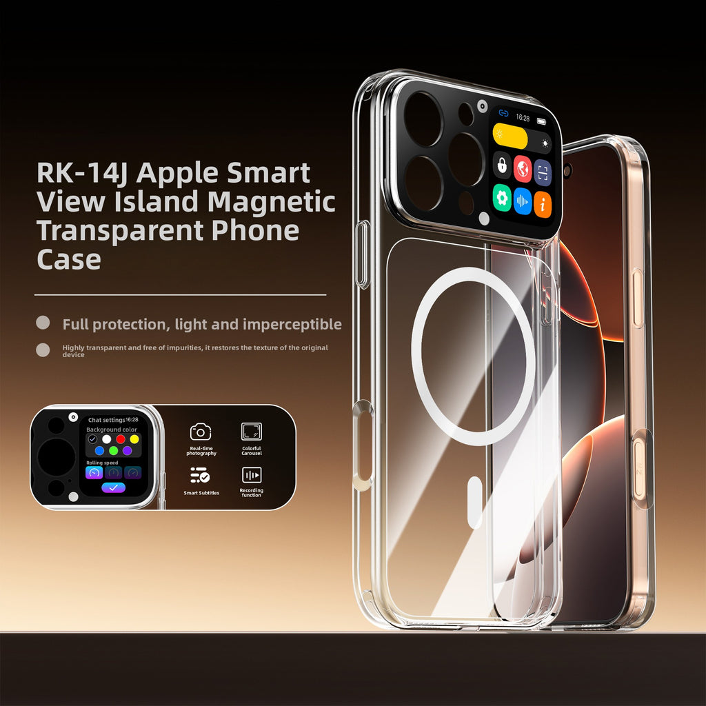 Transparent Magnetic Phone Case