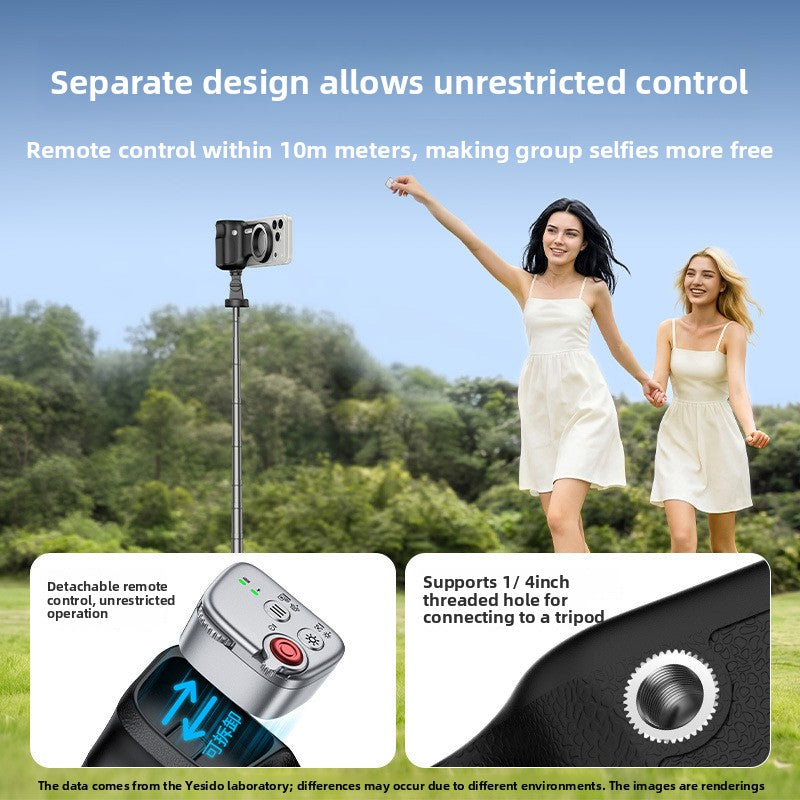Magnetic Bluetooth Phone Stand with Remote Control