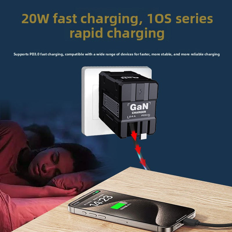 Dual USB Fast Charger Adapter