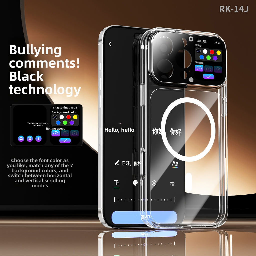 Transparent Magnetic Phone Case
