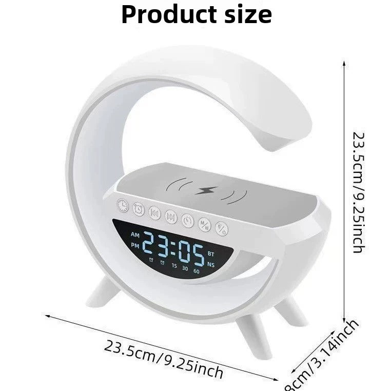 Portable Bluetooth Speaker with Desk Lamp