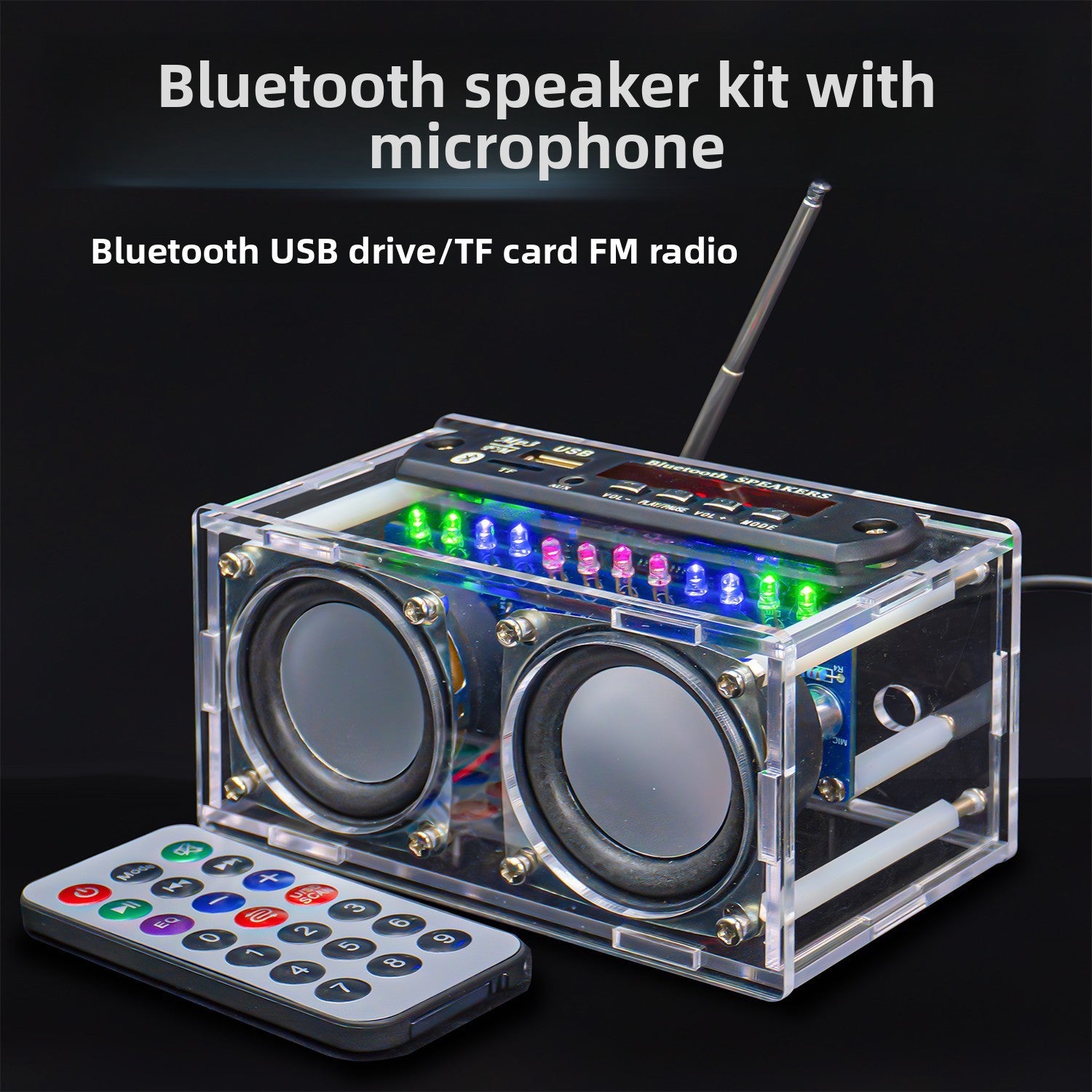 Dual Channel Bluetooth Speaker DIY Kit