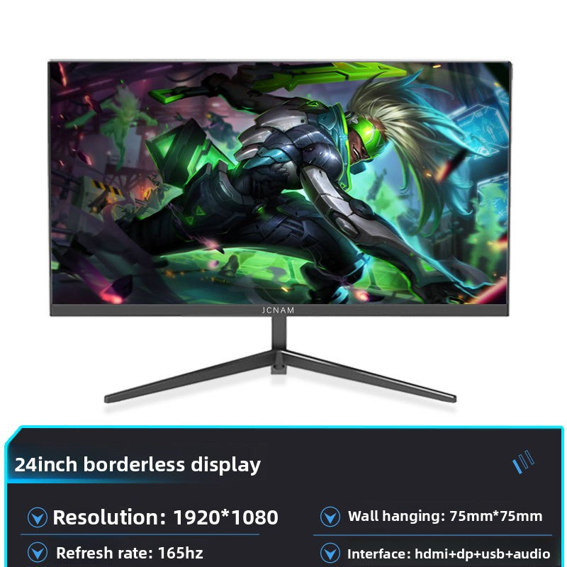 24 to 27-inch 2K 165Hz Frameless Computer Monitor