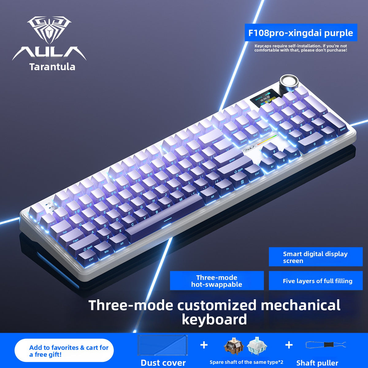 Customized Mechanical Keyboard Wireless Bluetooth