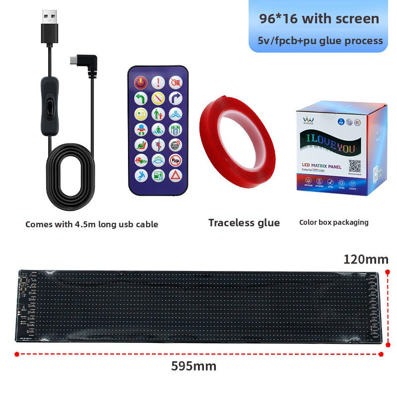Flexible Bluetooth LED Advertising Display Screen