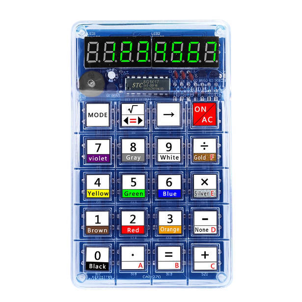 DIY Electronic Calculator Making Kit with LED Display