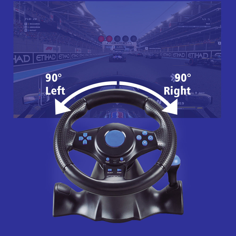 Multi-Platform Racing Game Steering Wheel